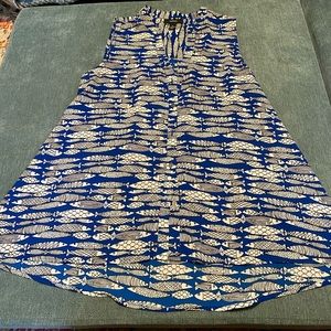 Women’s Blue Fish Tunic